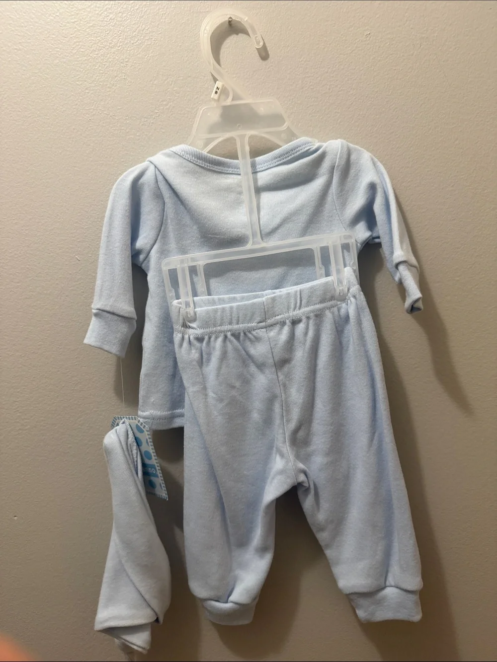 ellemenno Light Blue 'Don't Make Me Call Grandma' Pajama Set